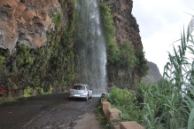 Autodusche der besonderen Art in Madeira